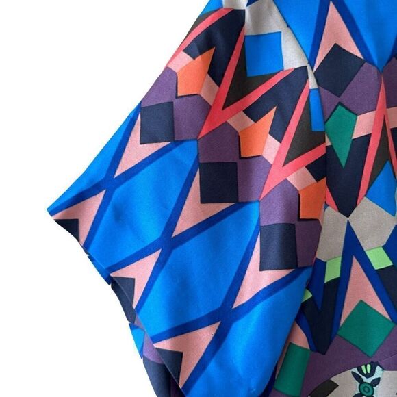 J CREW Gemstone Floral 100% Silk Top BlouseNew NWT SZ 6  #2009 - Picture 5 of 14